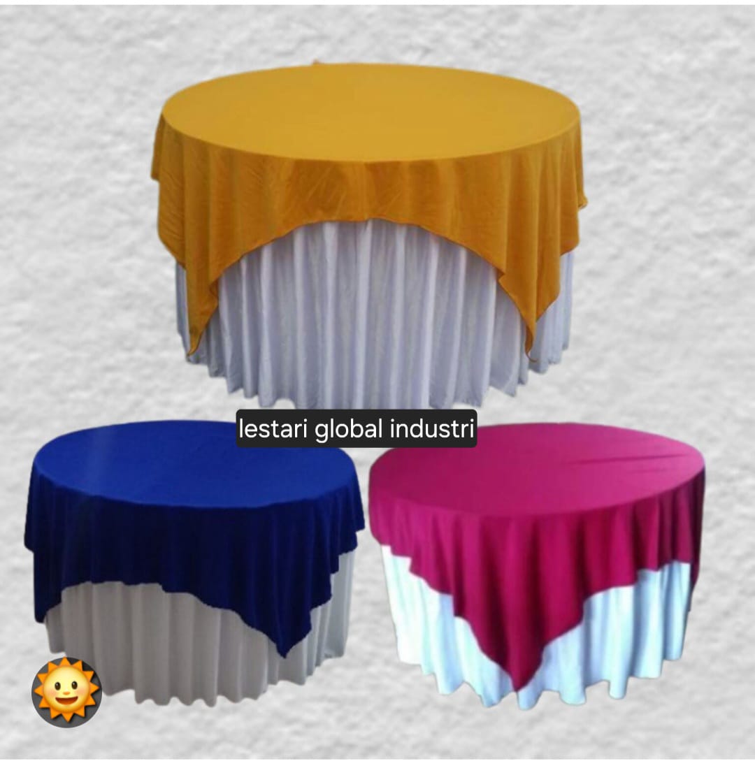 Sarung Meja Bulat